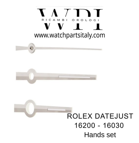 ROLEX DATEJUST 16200 SET SFERE ACCIAIO COMPATIBILE -  FIT HANDS SET 3035 3135