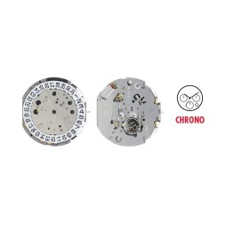 MIYOTA JS25 DATA AL 4 QUARTZ MOVEMENT - CHRONO